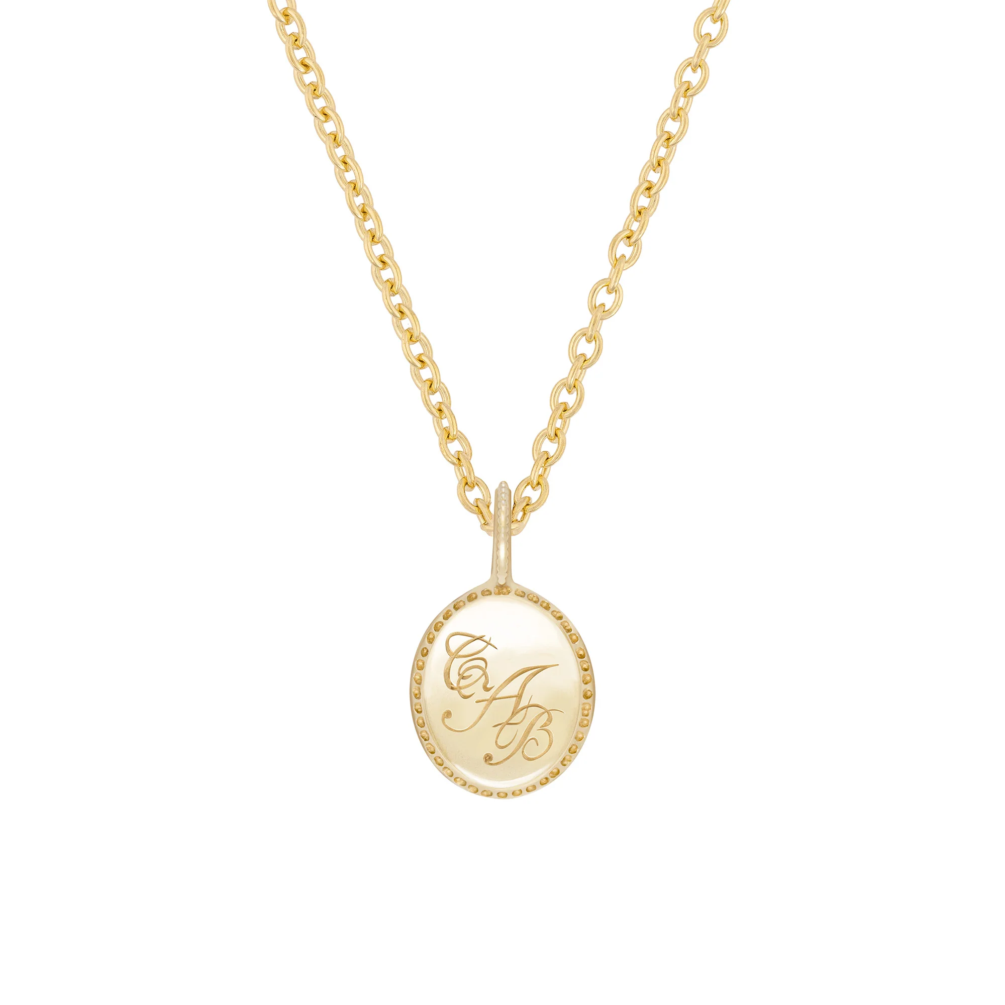 Always Remember Hand Engraved Necklace - 14k Gold - Image 3
