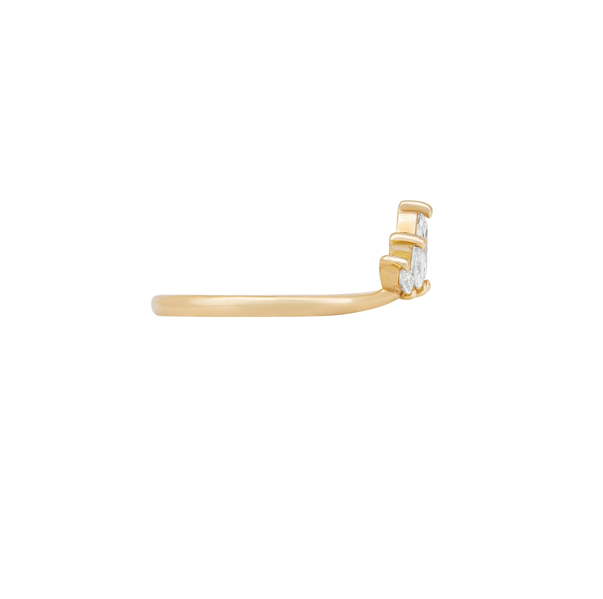 Crown of Hope - Diamond Ring 14k Gold - Image 5