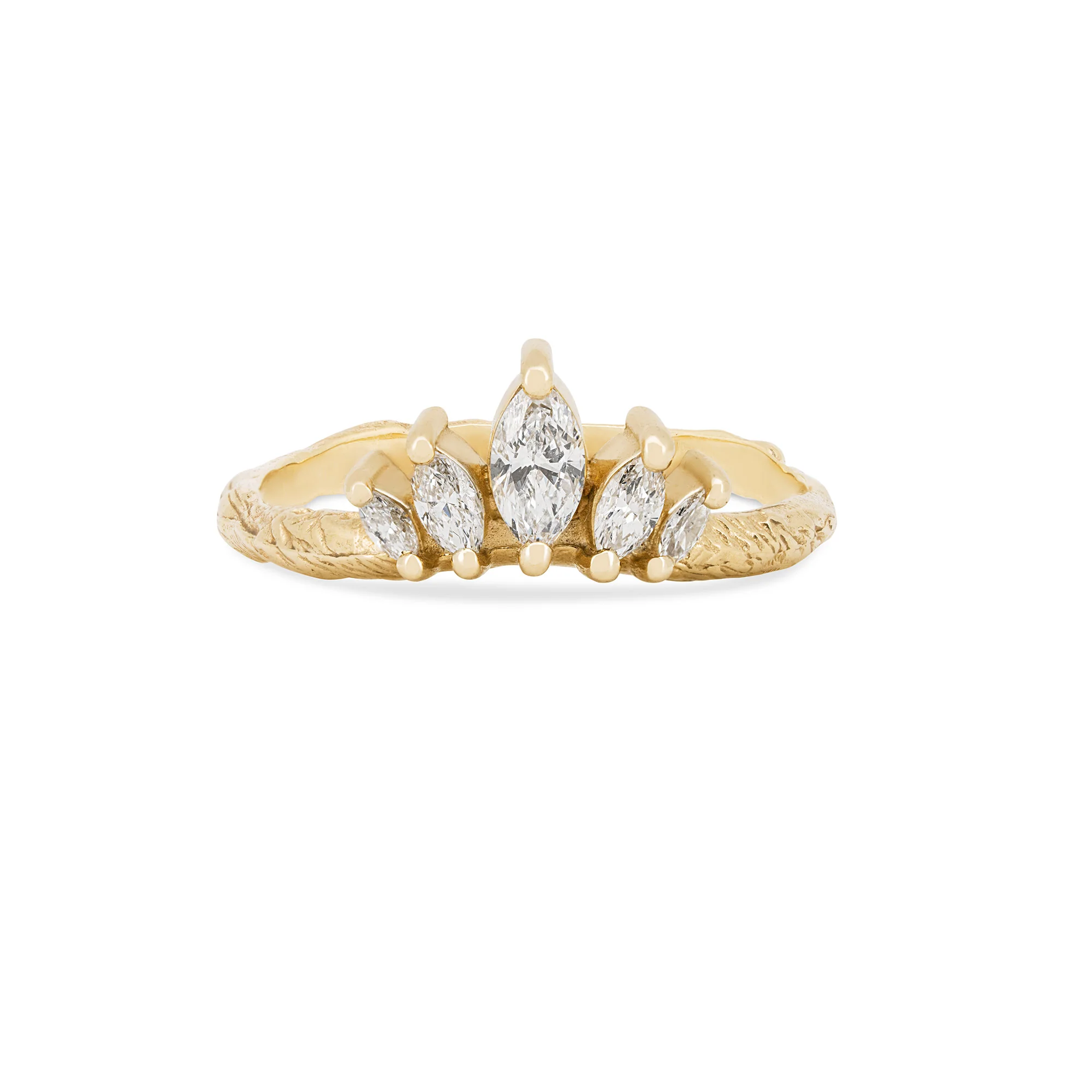Crown of Hope - Diamond Ring 14k Gold - Image 7
