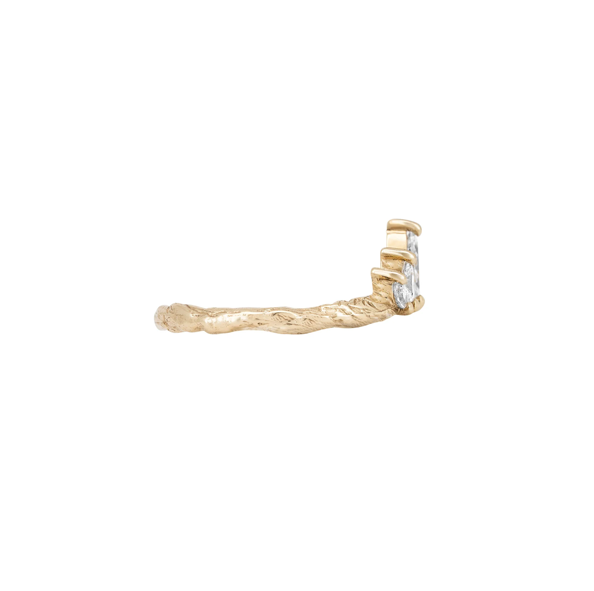 Crown of Hope - Diamond Ring 14k Gold - Image 8