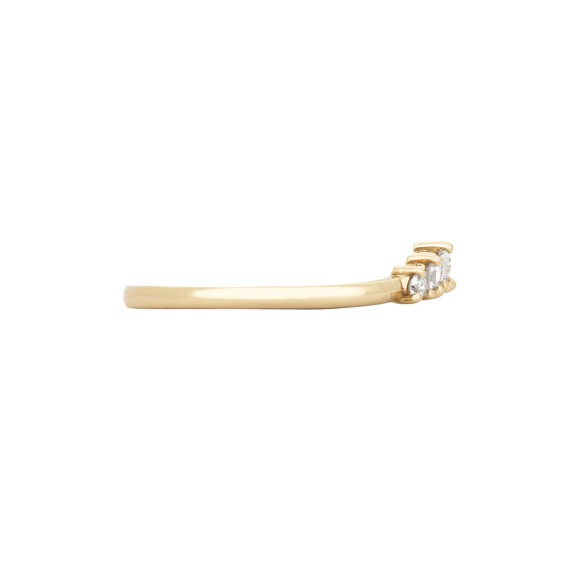 Crown of Love - Diamond Ring 14k Gold - Image 6