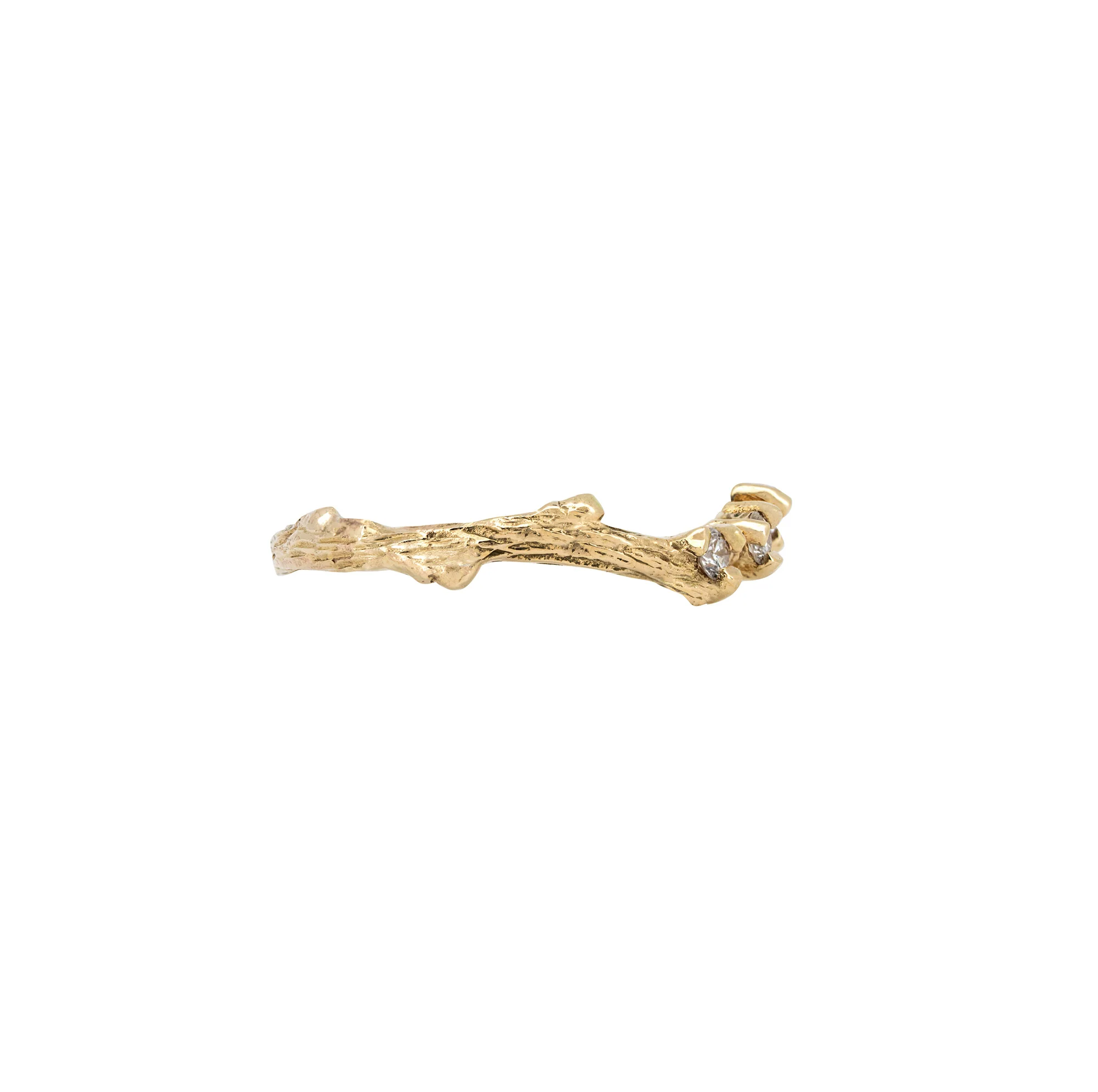 Crown of Sky - Diamond Ring 14k Gold - Image 3