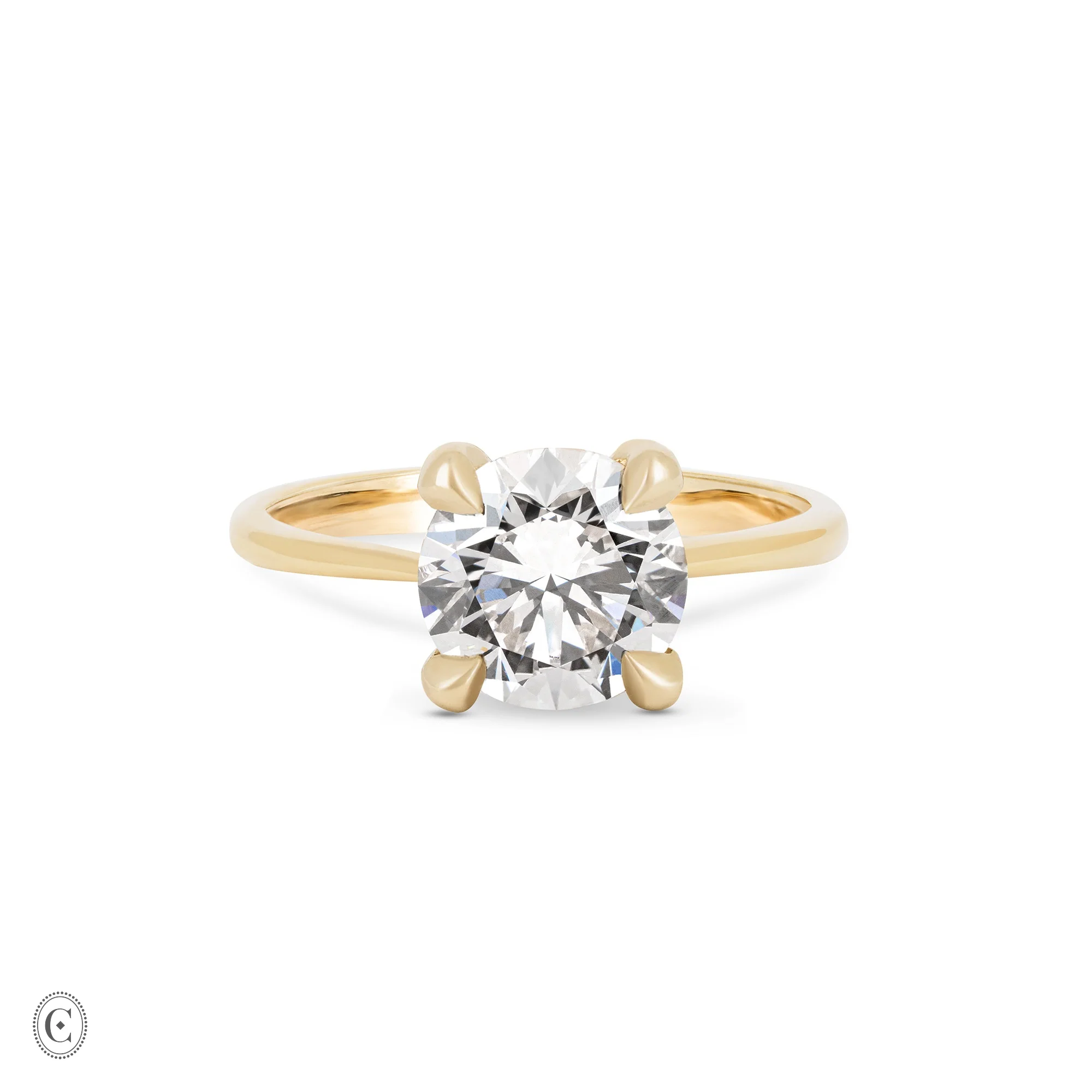 Darling - Solitaire Diamond Engagement Ring 14k Gold - Image 11