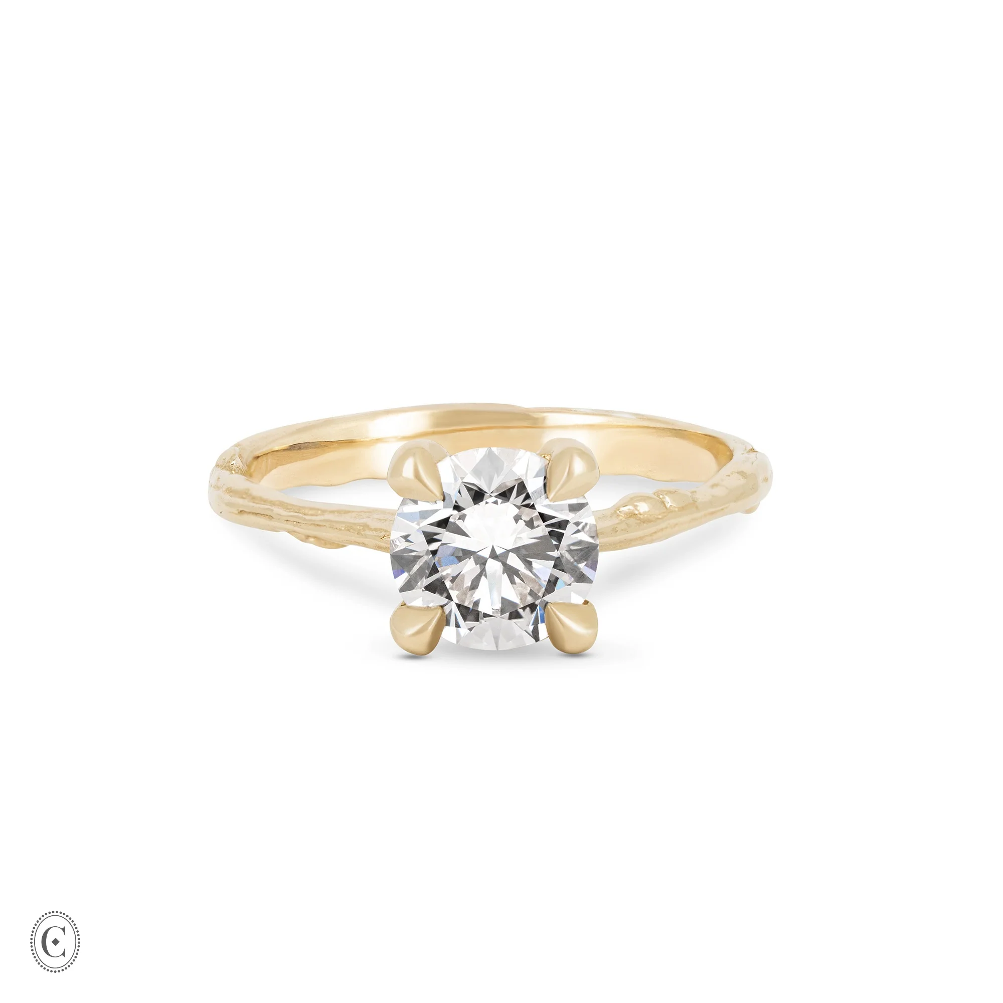 Darling - Solitaire Diamond Engagement Ring 14k Gold - Image 13