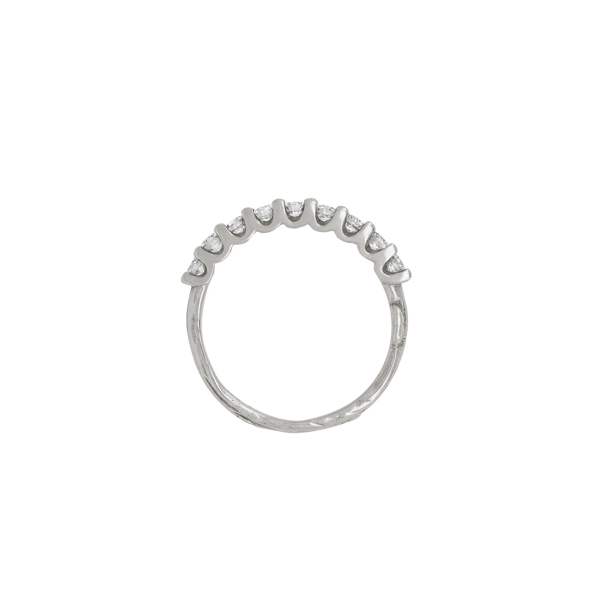 Forever - Diamond Eternity Ring 14k White Gold - Image 3