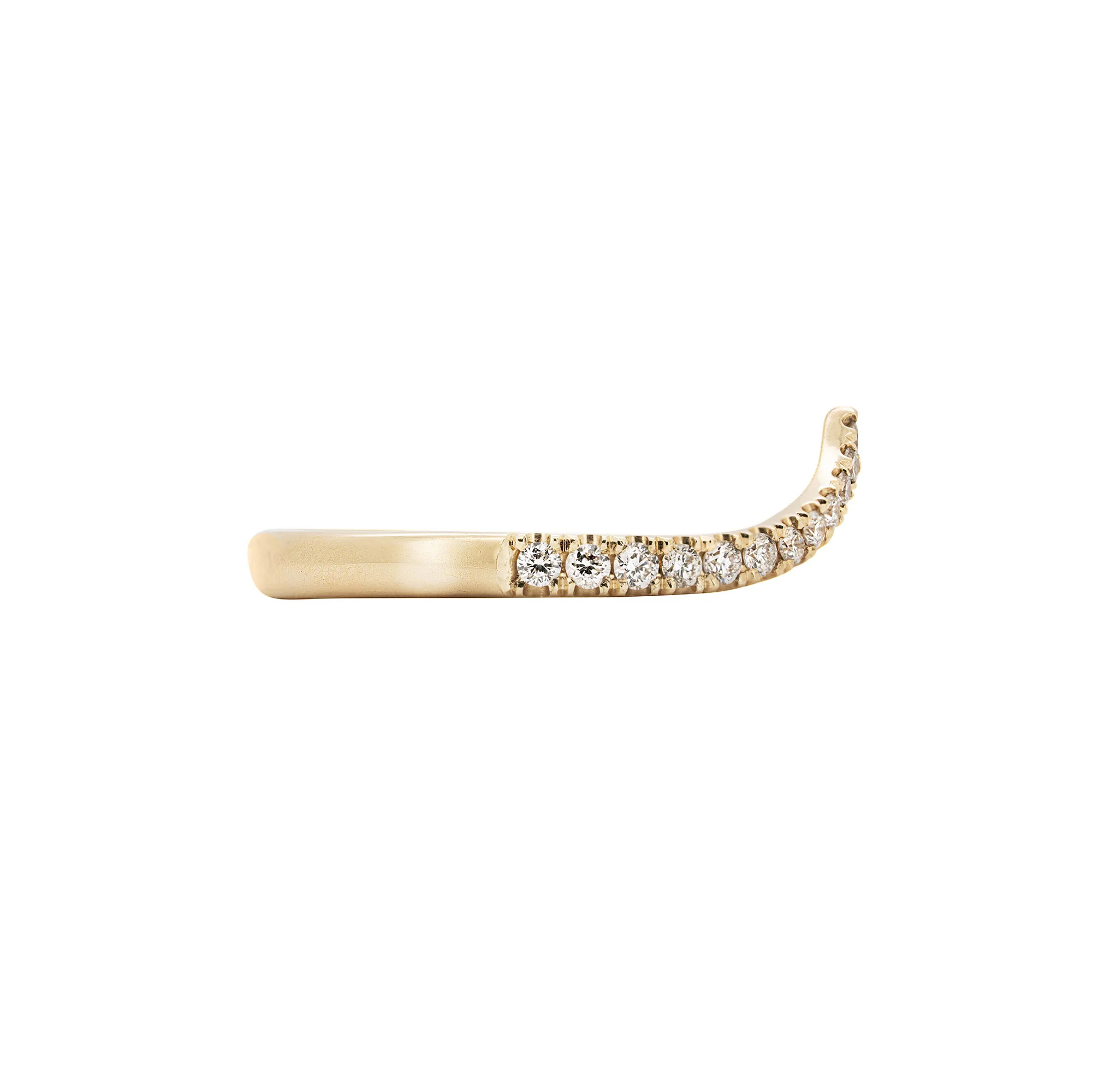 Future Awaits Arrow - Diamond Eternity Ring 14k Gold - Image 3