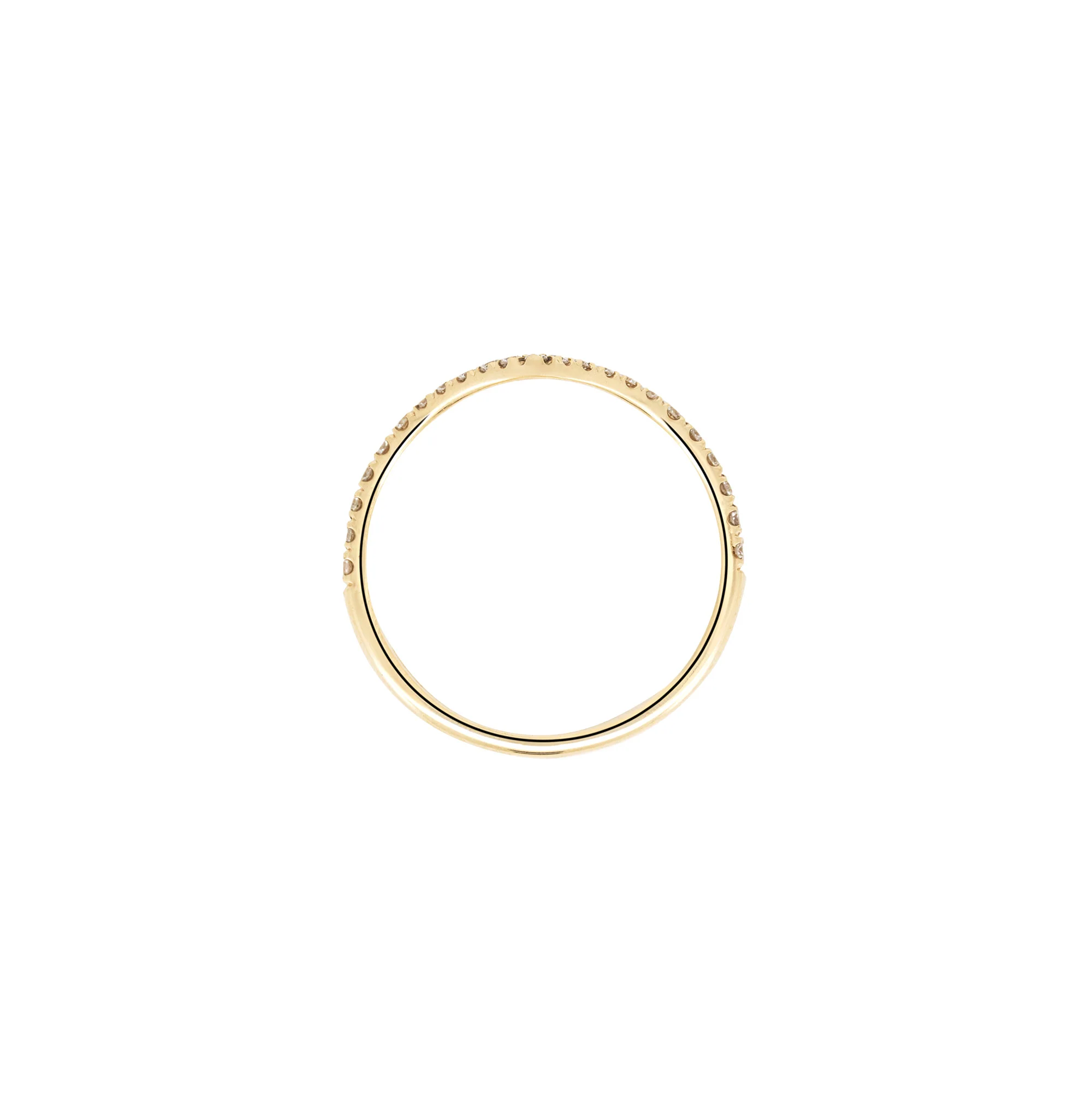 Future Awaits Arrow - Diamond Eternity Ring 14k Gold - Image 4