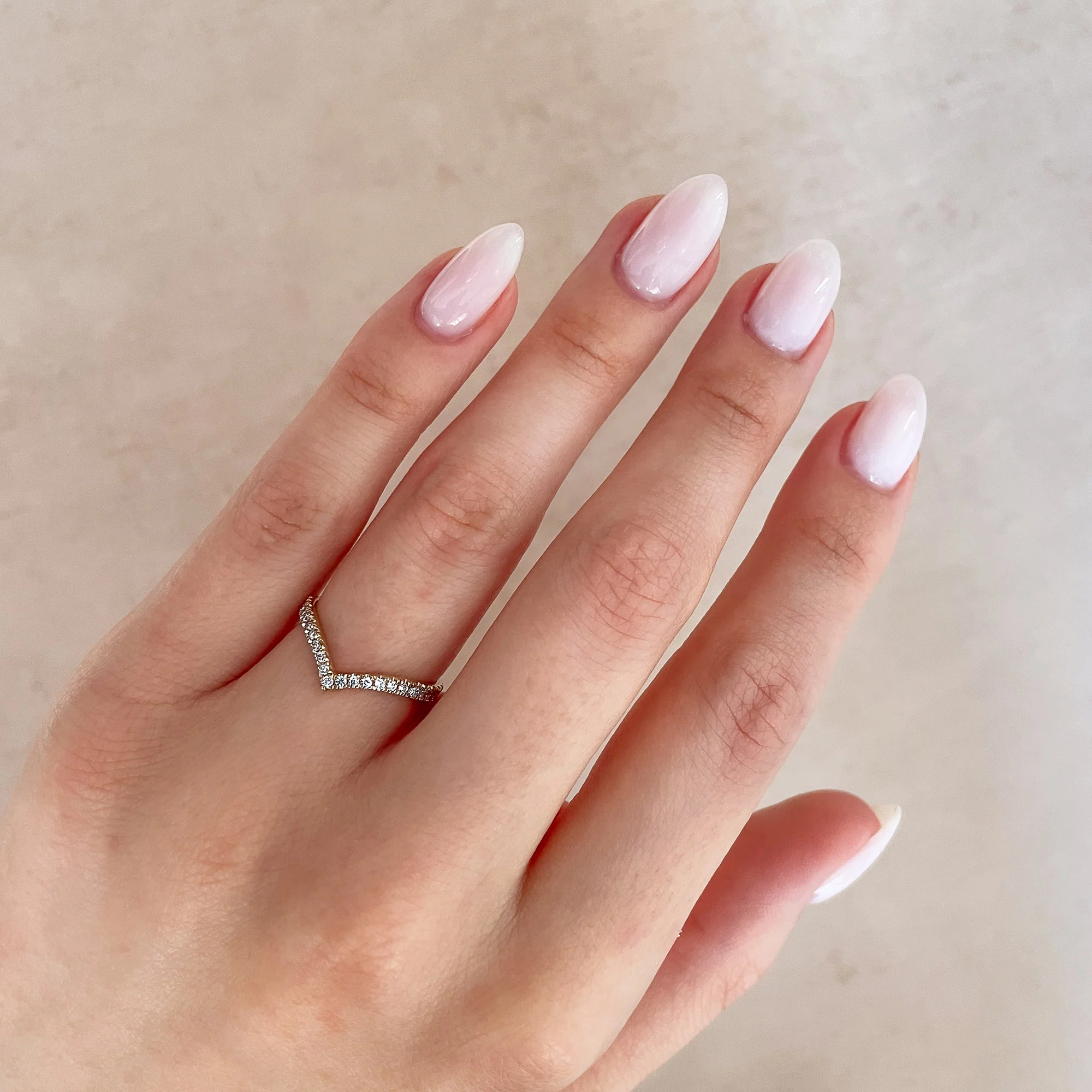 Future Awaits Arrow - Diamond Eternity Ring 14k Gold - Image 6