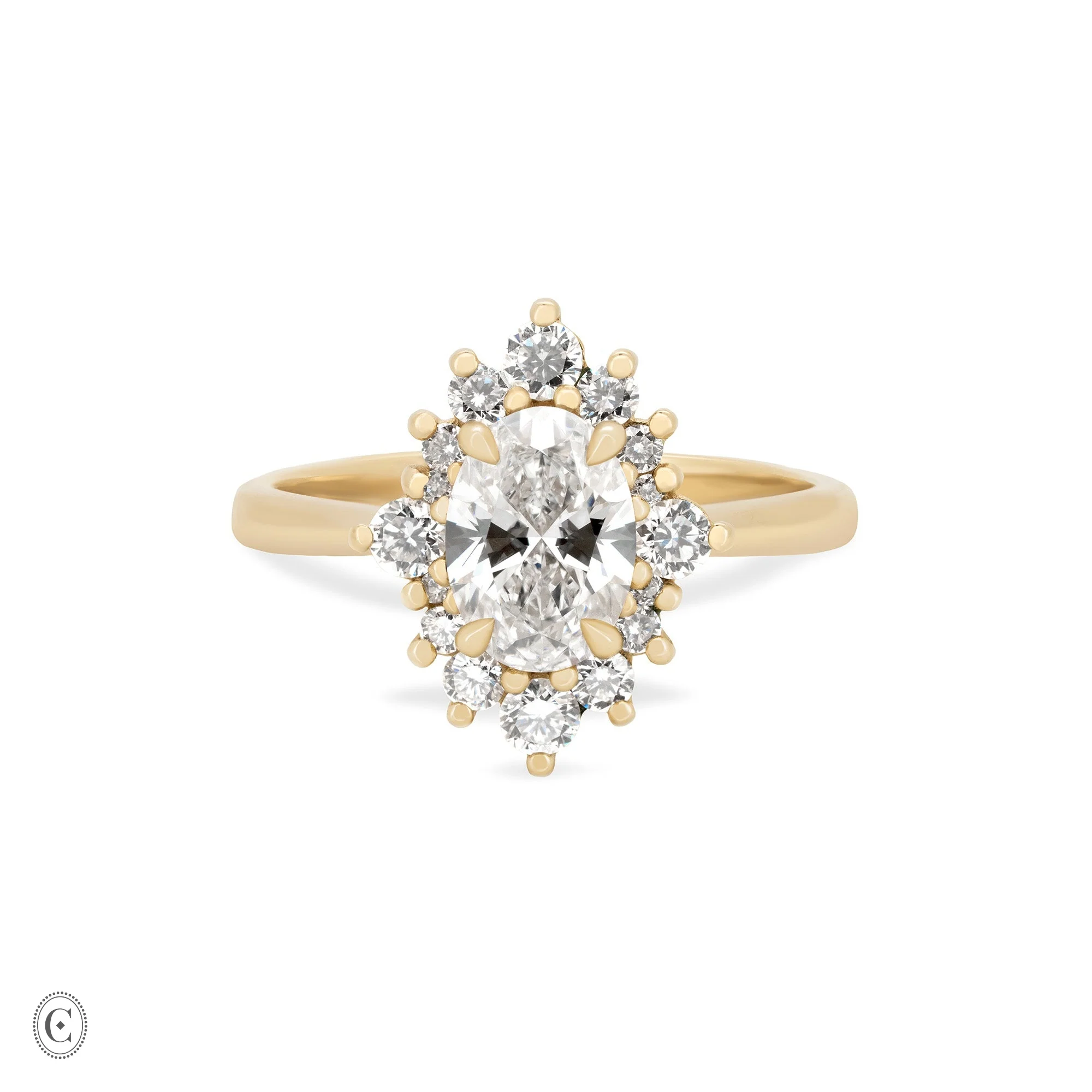 Oval Engagement Rings