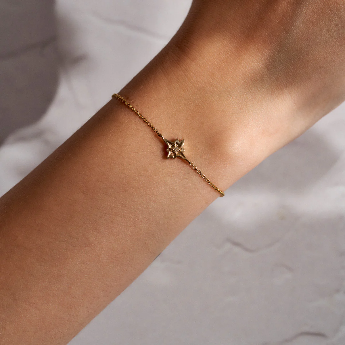 Lost Without You Lab Grown Diamond Bracelet - 14k Gold - Image 3