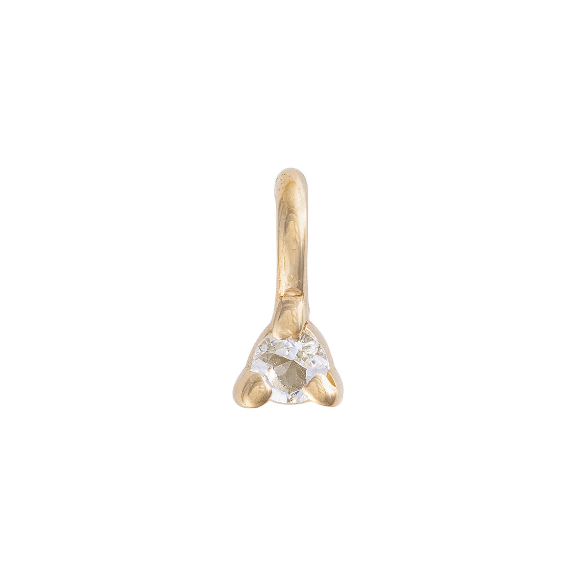 Lucky Star - 14k Gold Birthstone Pendant - Image 10