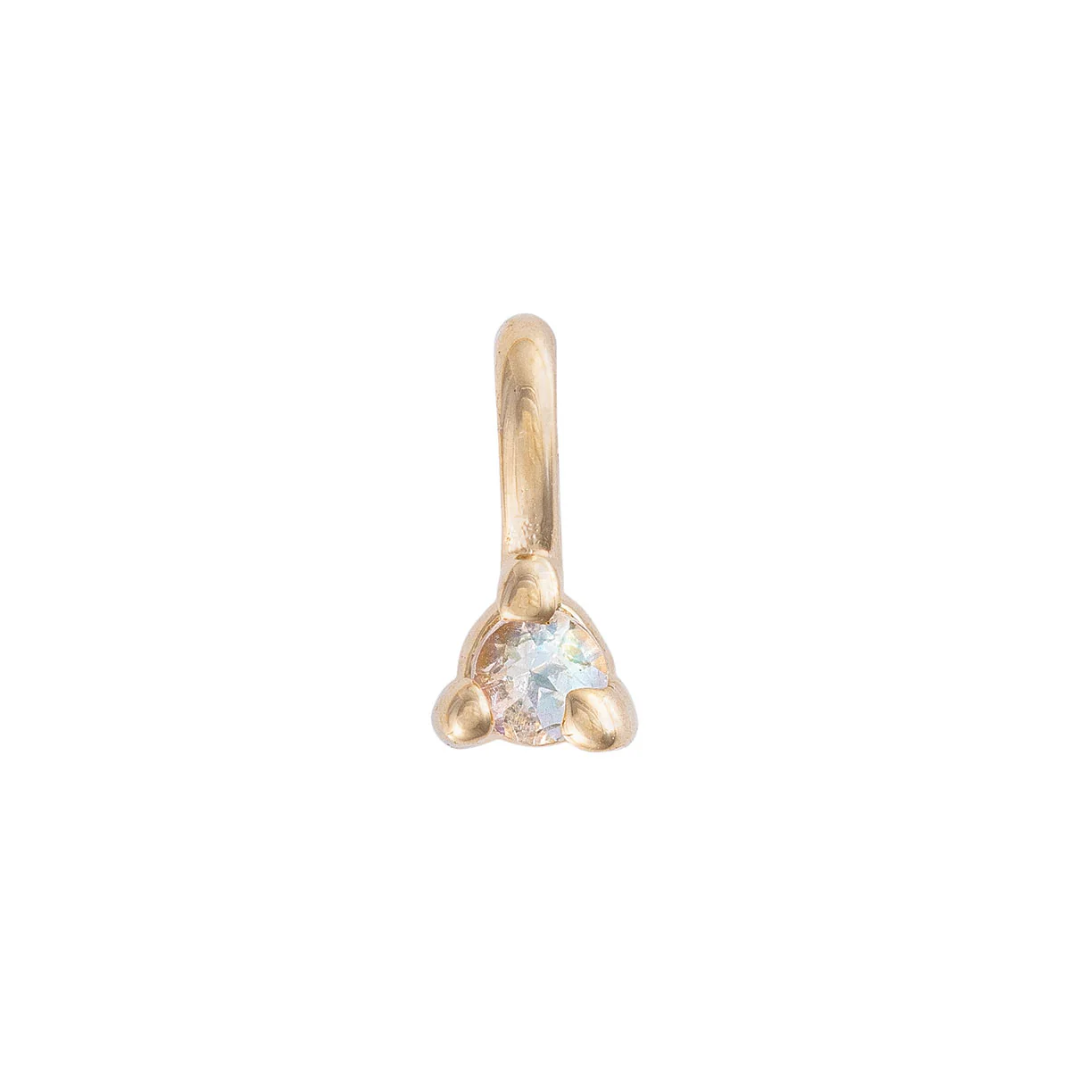 Lucky Star - 14k Gold Birthstone Pendant - Image 12