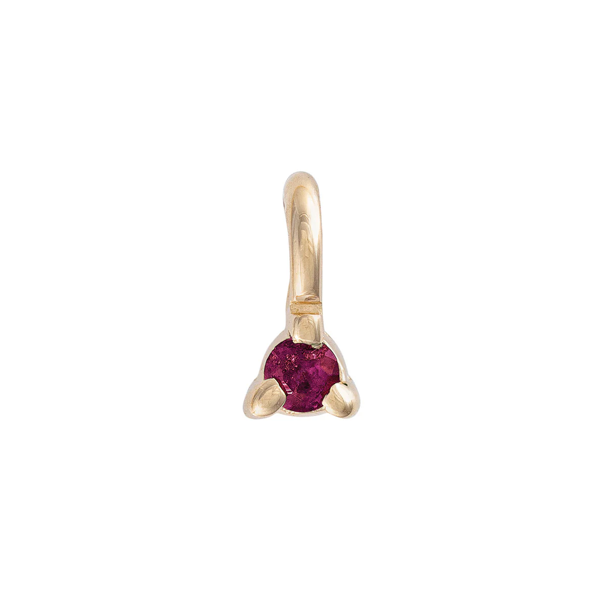 Lucky Star - 14k Gold Birthstone Pendant - Image 13