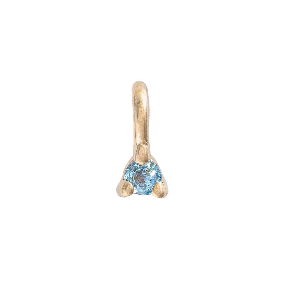 Lucky Star - 14k Gold Birthstone Pendant - Image 9