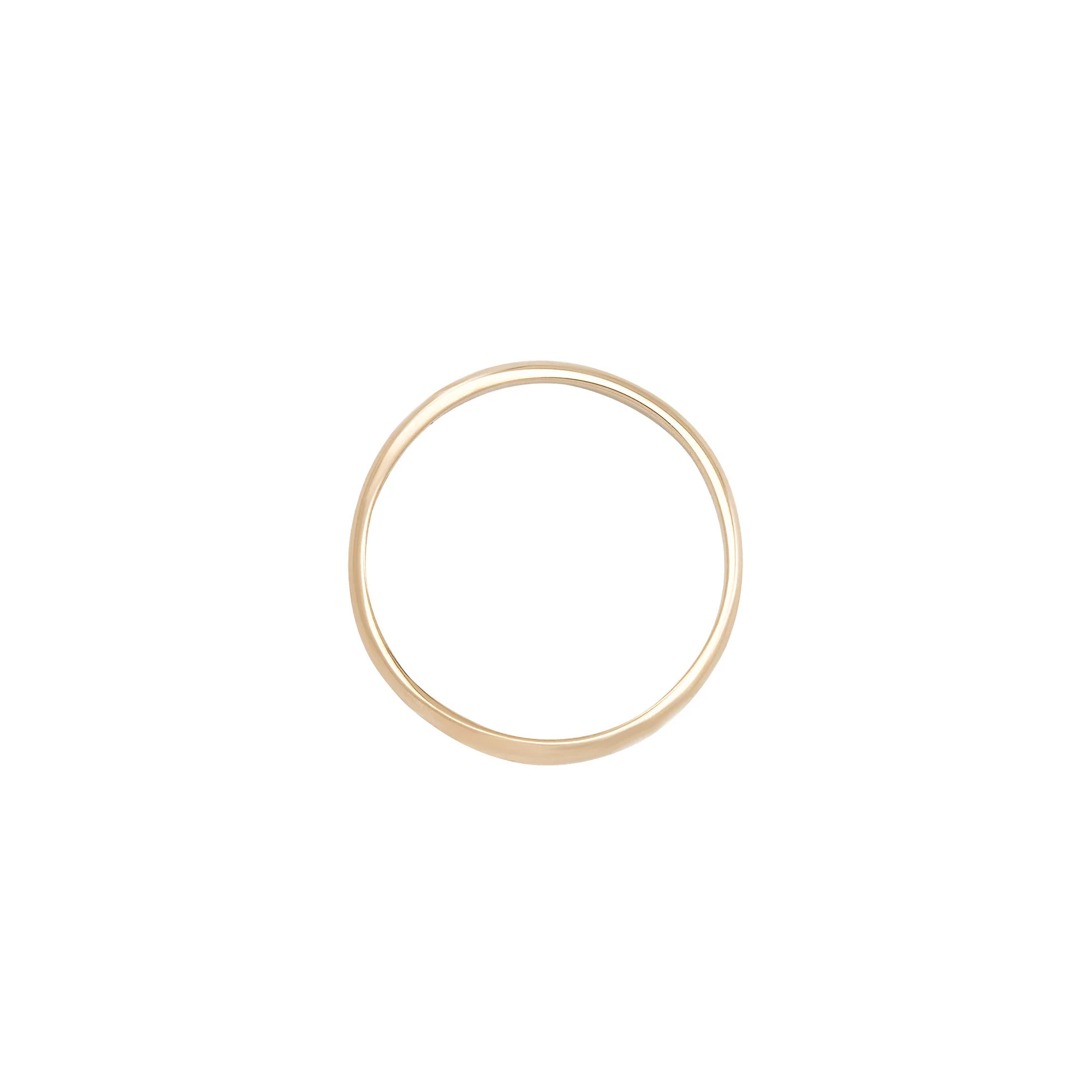 North Star Lab Grown Diamond Tiny Signet Ring - 14k Gold - Image 3