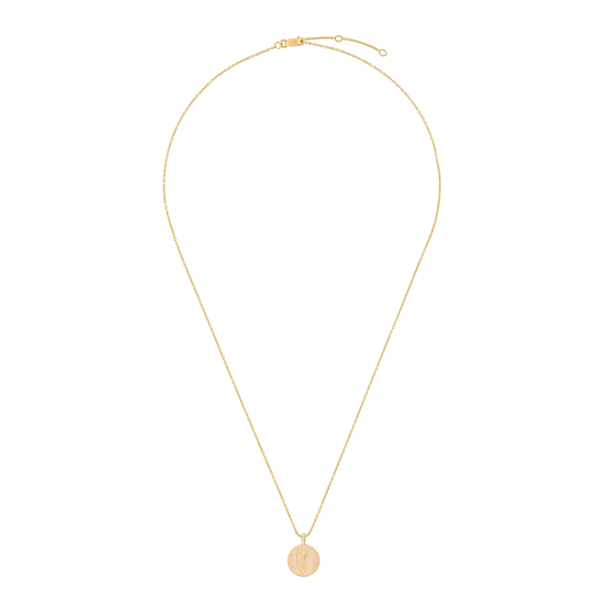 Worth Your Weight In Gold 1985 Stag Coin Necklace - 14k Gold - Image 4