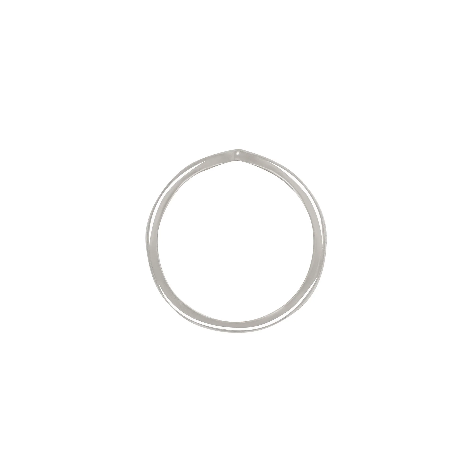 Arrow Ring - 14k White Gold Ring - Image 3