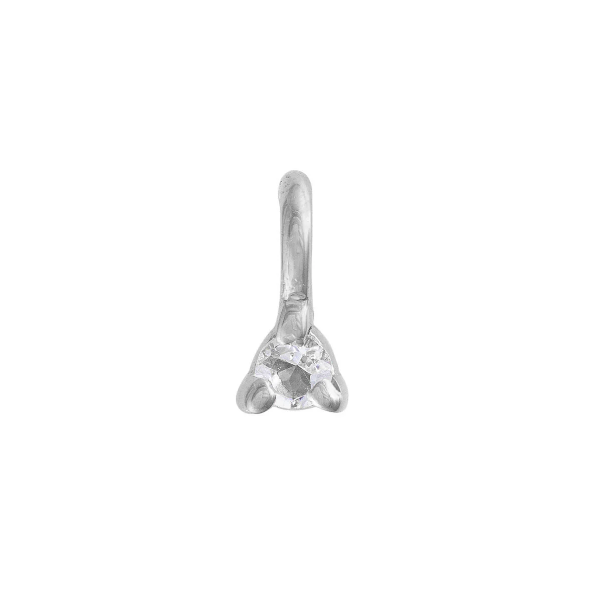 Lucky Star Birthstone Pendant - 14k White Gold - Image 13