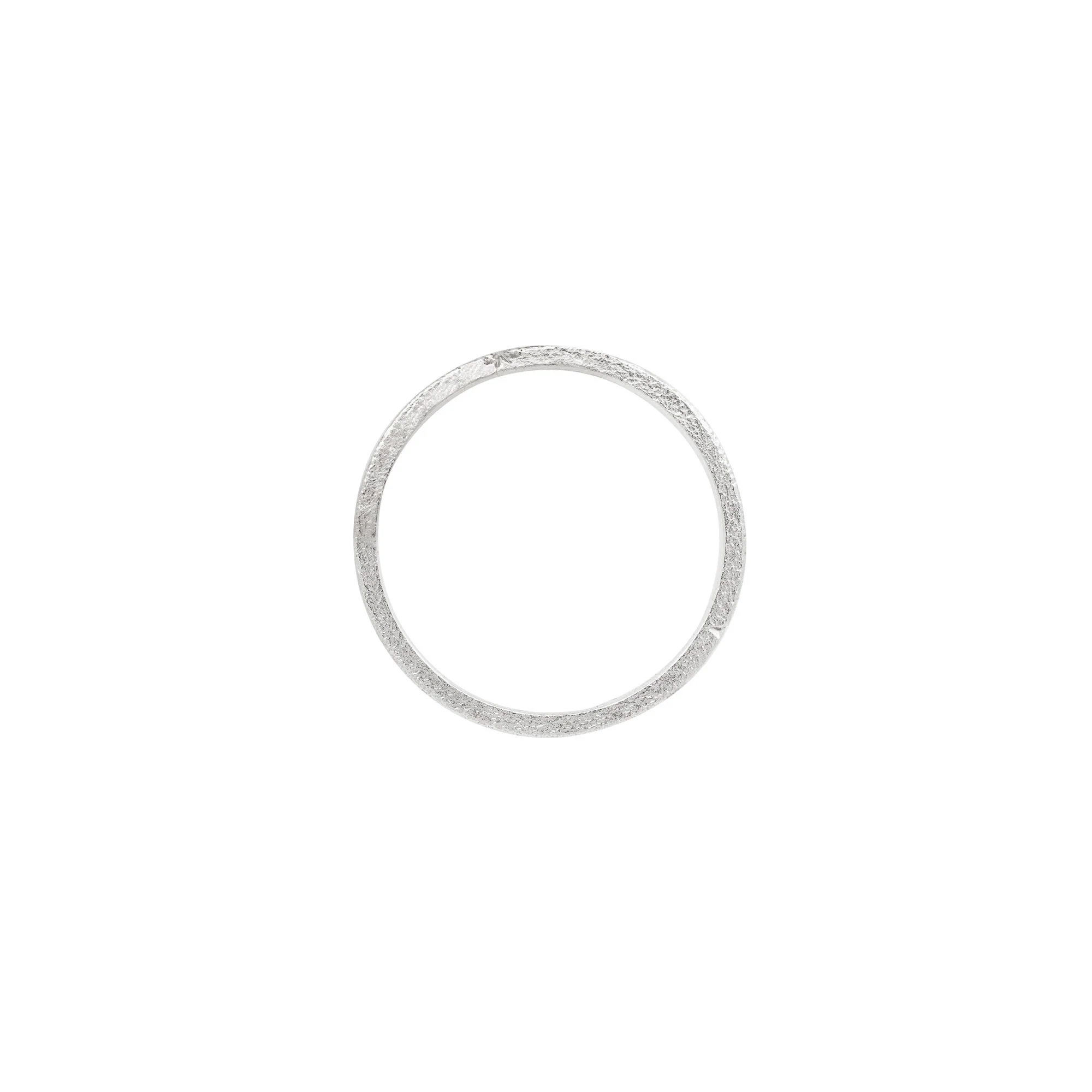 North Star - 14k White Gold Band Ring - Image 3