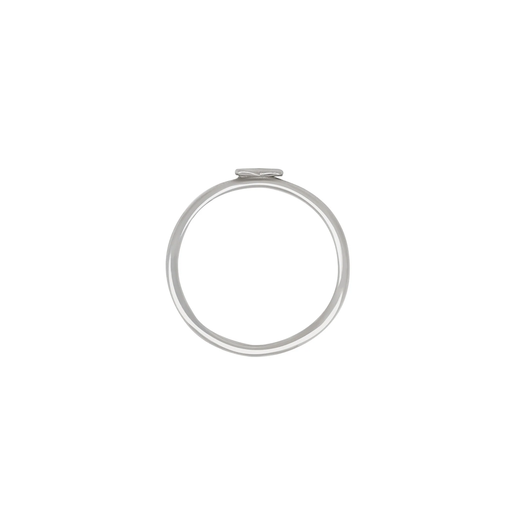 You Are My Heart Ring - 14k White Gold - Image 3